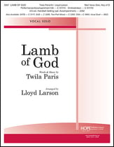 Lamb of God Vocal Solo & Collections sheet music cover